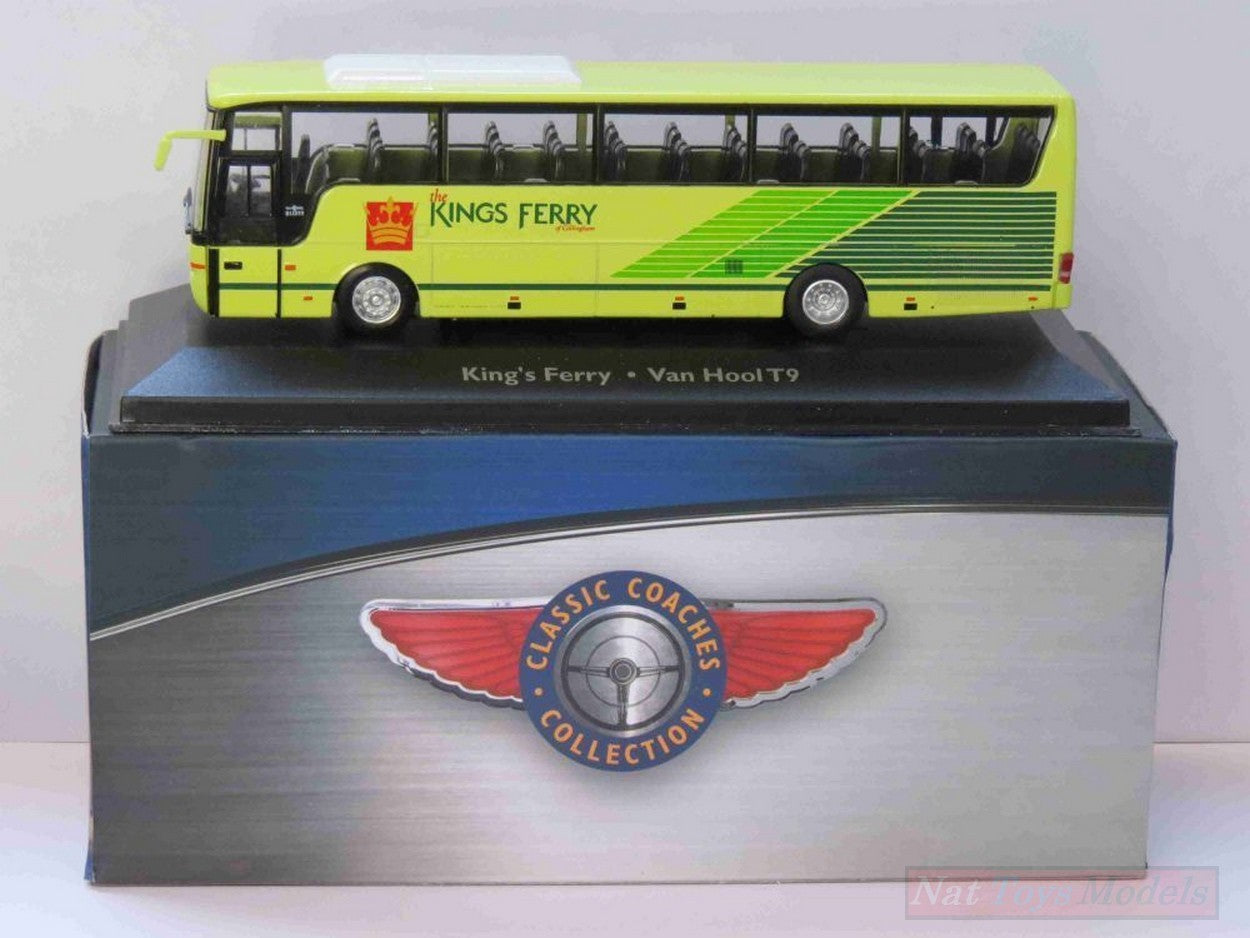 Van Hool T9 King's Ferry Classic Coaches Bus Collection 1:72 Atlas Model DIECAST compatibile con