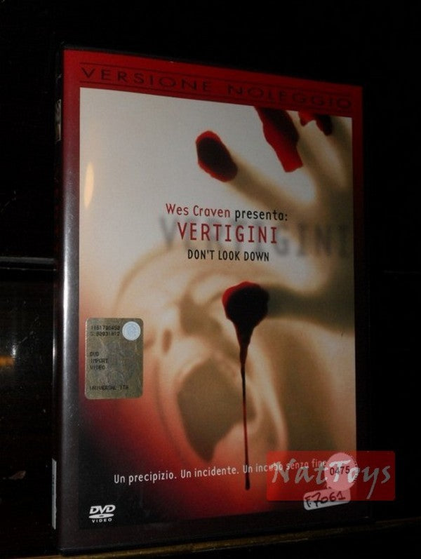 VERTIGINI DON'T LOOK DOWN Wes Craven Film DVD Originale Video