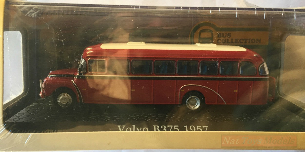 Volvo B375 1957 Classic Coaches Bus Collection 1:72 Atlas Model DIE CAST compatible with