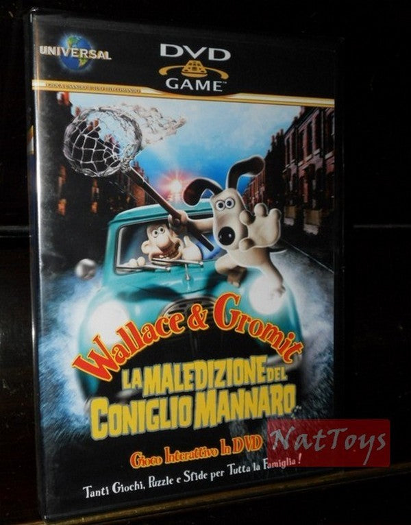 WALLACE &amp; GROMIT THE CURSE OF THE WERERABBIT Film DVD New Original