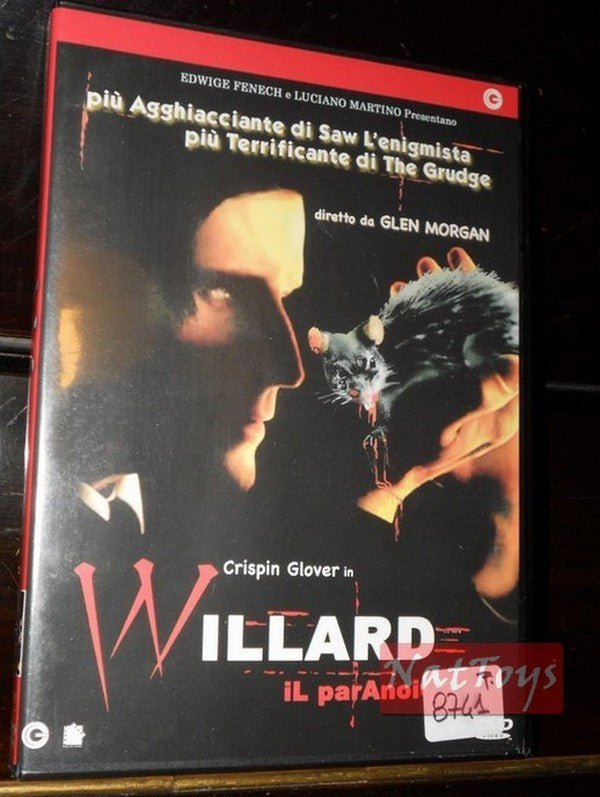 WILLARD IL PARANOICO Horror Film DVD Originale Video