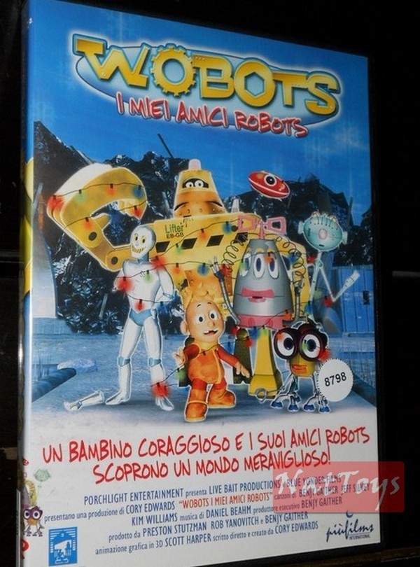 WOBOTS I MIEI AMICI ROBOTS Animazione Cartone Film DVD Originale Video