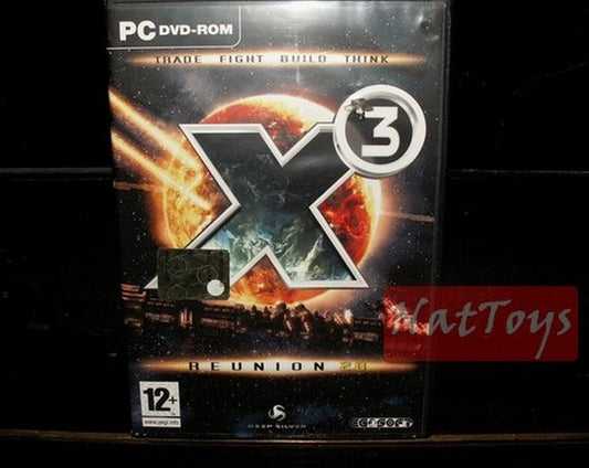 X3 REUNION 20 Ubisoft Videogame PC DVD Original Videogame